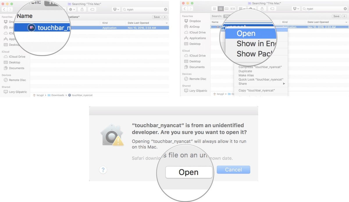 How to open app from unidentified developer on mac ios